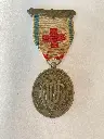 Médaille de l'Union des femmes de France premier type agrafe St Malo-St Servan