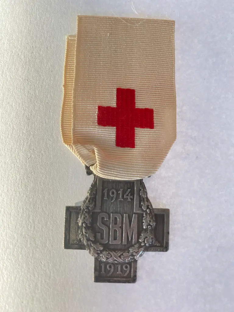 Croix de la société de secours aux blessés militaires de terre et de mer 1914-1919