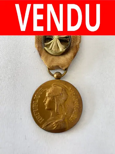 Médaille d'or de la société d'encouragement au bien de la Charente