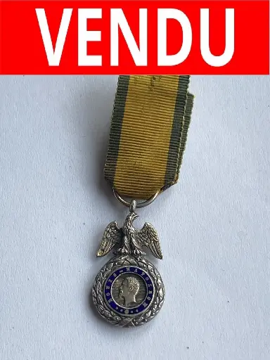 Miniature de la médaille militaire du deuxième type